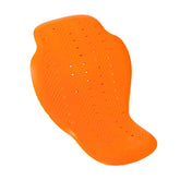 Paraschiena D3O, un paraschiena leggero e ergonomico. Colore arancione. Di TUCANO URBANO.